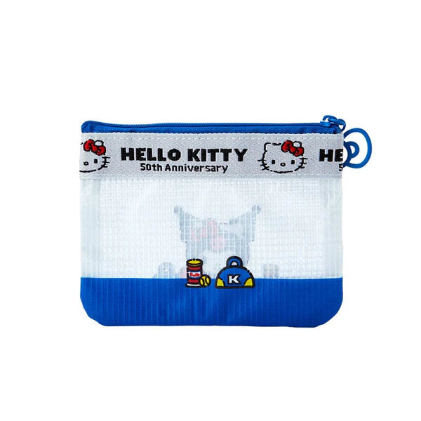 Sanrio Characters 50th Anniversary Hello, Everyone! Mini Flat Pouch