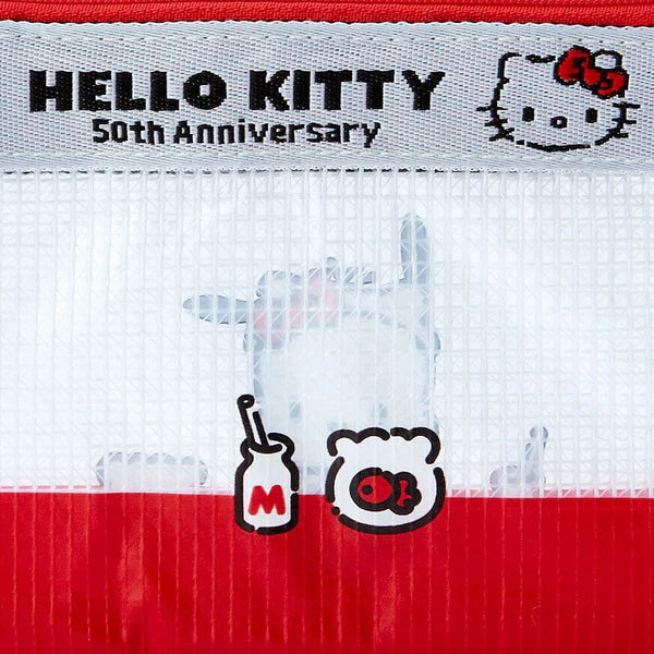 Sanrio Characters 50th Anniversary Hello, Everyone! Mini Flat Pouch