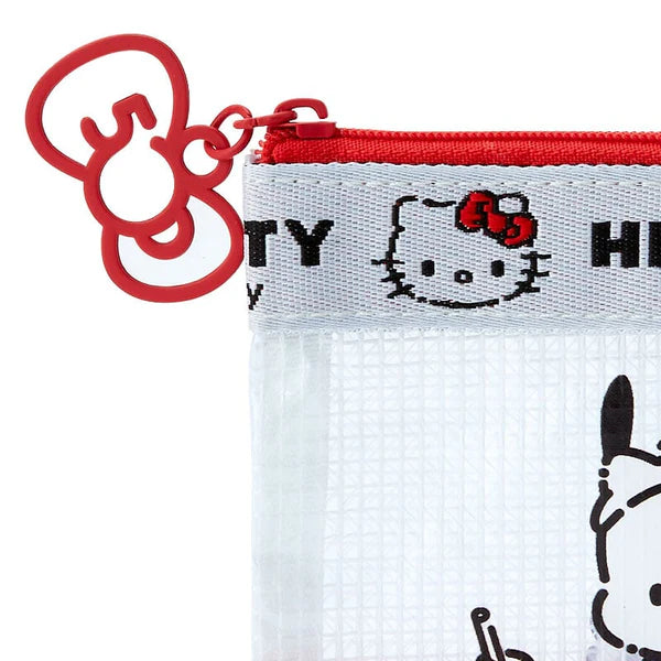 Sanrio Characters 50th Anniversary Hello, Everyone! Mini Flat Pouch