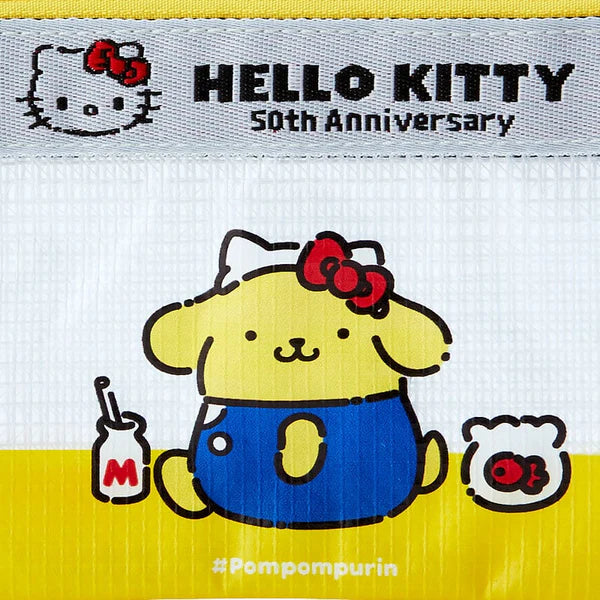 Sanrio Characters 50th Anniversary Hello, Everyone! Mini Flat Pouch