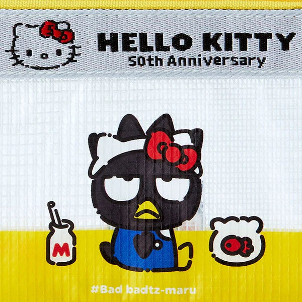 Sanrio Characters 50th Anniversary Hello, Everyone! Mini Flat Pouch