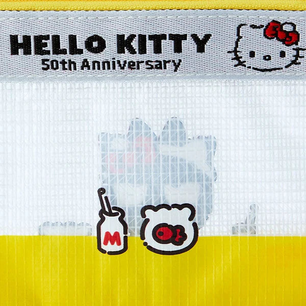 Sanrio Characters 50th Anniversary Hello, Everyone! Mini Flat Pouch