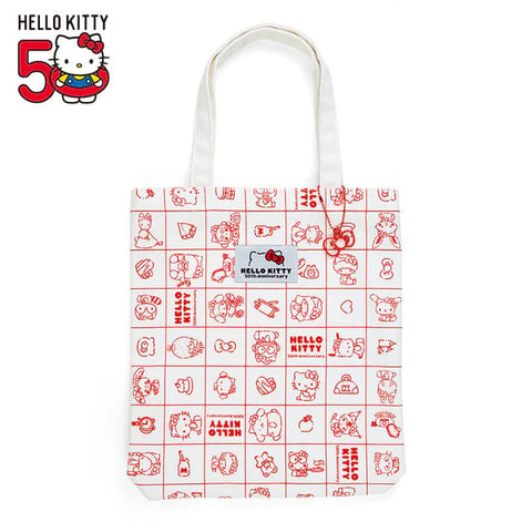 Sanrio Characters 50th Hello, Everyone! Tote Bag