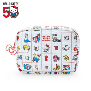 Sanrio Characters 50th Anniversary Hello, Everyone! Mini Zipper Pouch