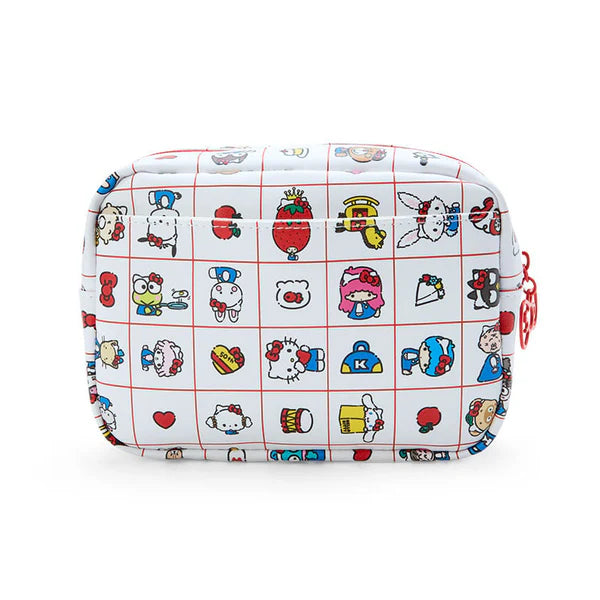 Sanrio Characters 50th Anniversary Hello, Everyone! Mini Zipper Pouch