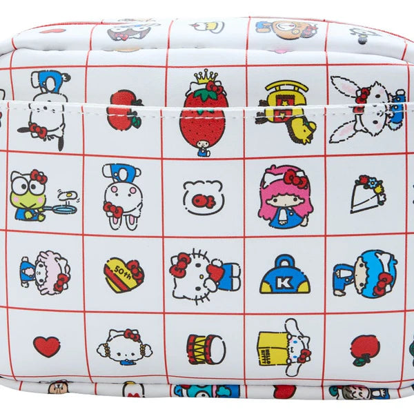 Sanrio Characters 50th Anniversary Hello, Everyone! Mini Zipper Pouch