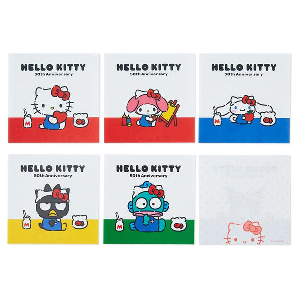 Sanrio Characters 50th Hello, Everyone! Memo Pad