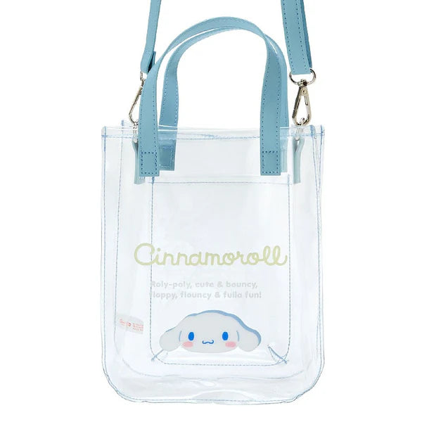 Sanrio Characters Clear 2-Way Mini Tote