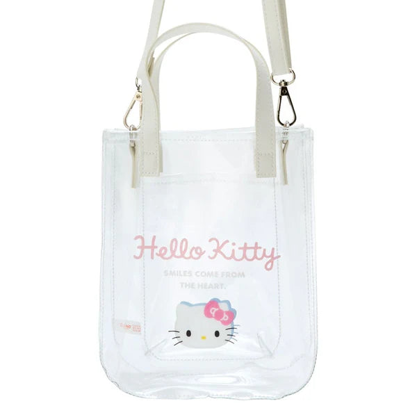 Sanrio Characters Clear 2-Way Mini Tote