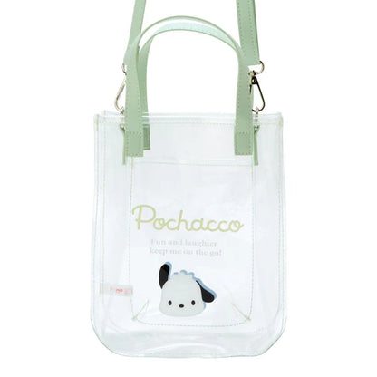 Sanrio Characters Clear 2-Way Mini Tote