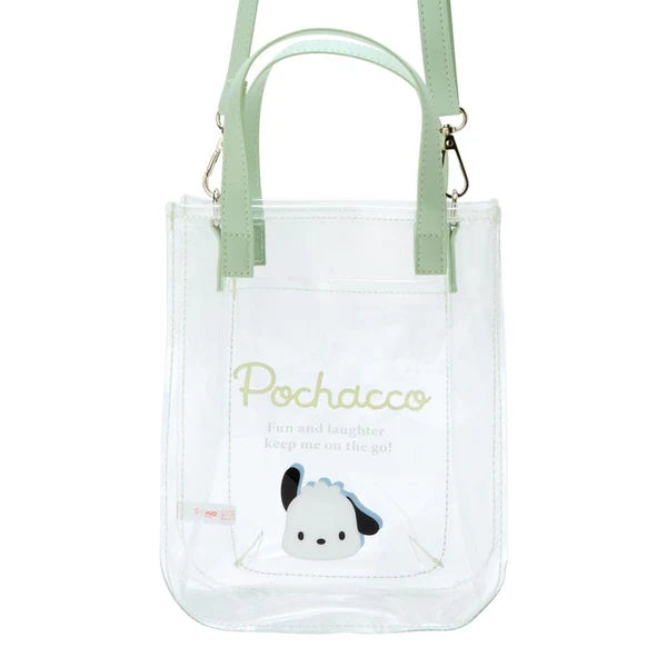 Sanrio Characters Clear 2-Way Mini Tote