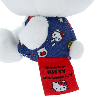 Sanrio Characters 50th Anniversary Hello, Everyone! Mascot Keychain Plush