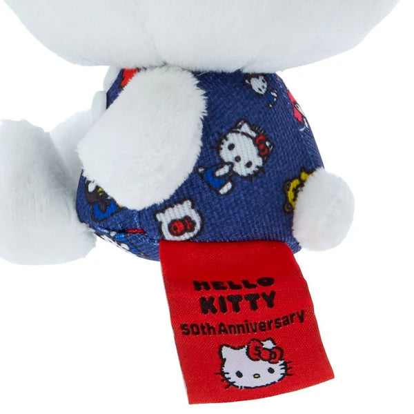 Sanrio Characters 50th Anniversary Hello, Everyone! Mascot Keychain Plush