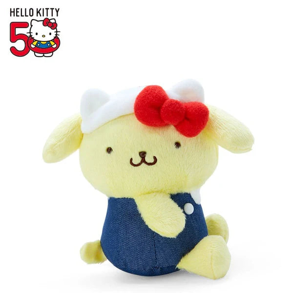 Sanrio Characters 50th Anniversary Hello, Everyone! Mascot Keychain Plush