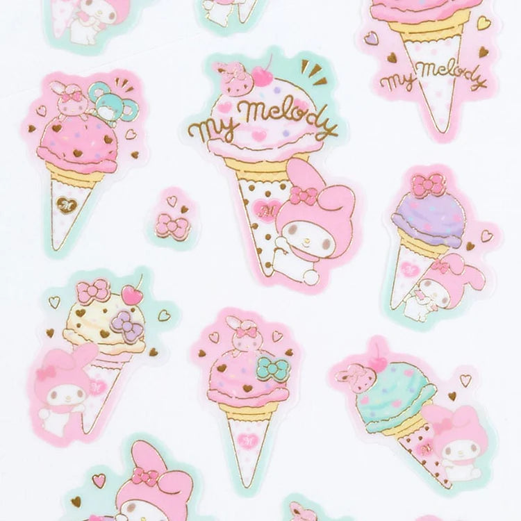 Sanrio Characters Ice Cream Party Sticker Sheet