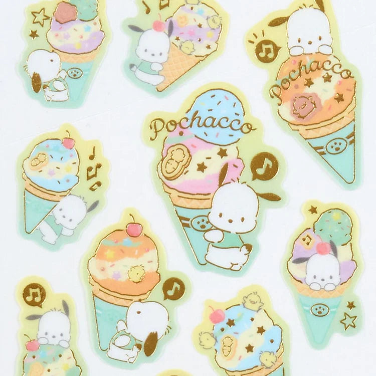 Sanrio Characters Ice Cream Party Sticker Sheet