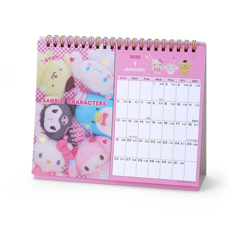 Sanrio Characters 2025 Postcard Desk Calendar