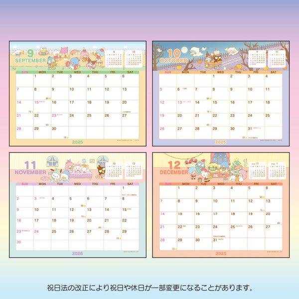 Sanrio Characters 2025 Desk Calendar