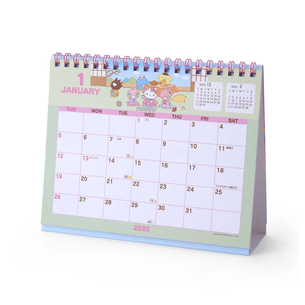 Sanrio Characters 2025 Desk Calendar