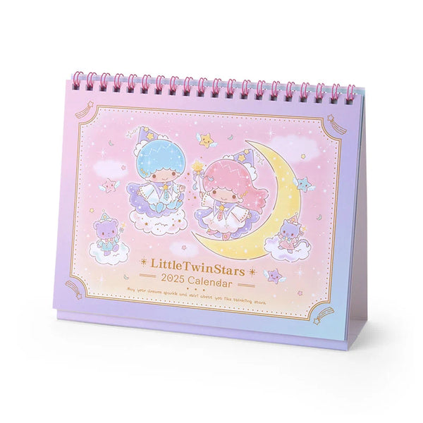 Little Twin Stars 2025 Desk Calendar