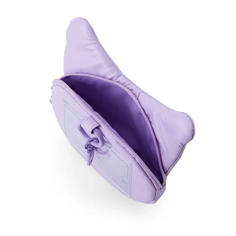 Kuromi Winter Snowsuit Mini ID Zip Pouch