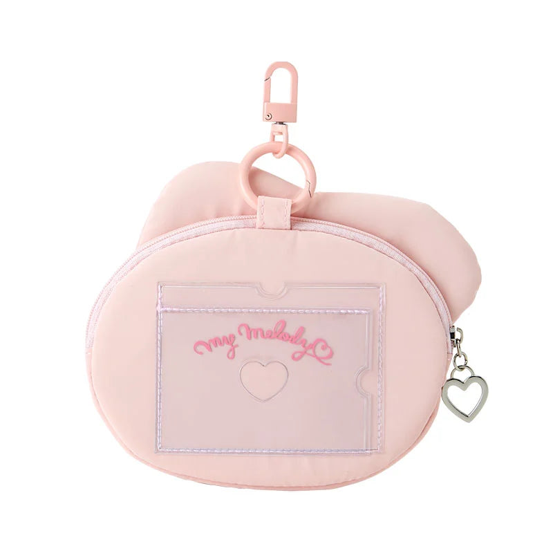 My Melody Winter Snowsuit Mini ID Zip Pouch