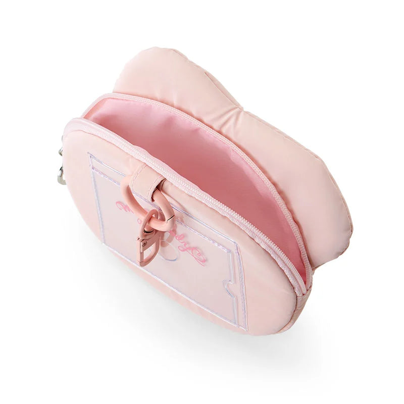 My Melody Winter Snowsuit Mini ID Zip Pouch
