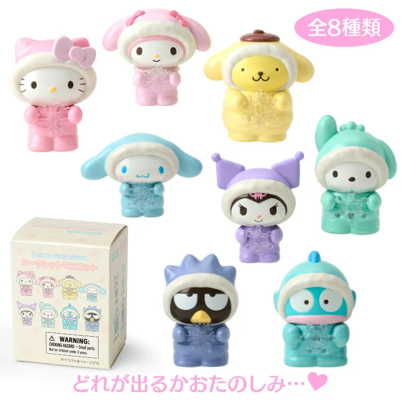Sanrio Characters Winter Snowsuit Mini Figurine Blind Box