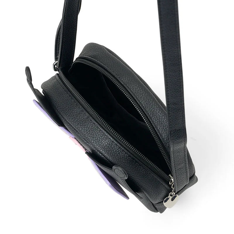 Kuromi Face Diecut Shoulder Bag