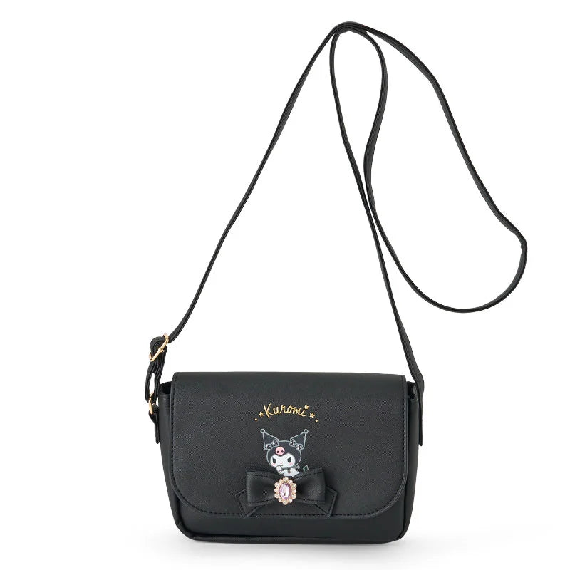 Kuromi Flap Shoulder Bag