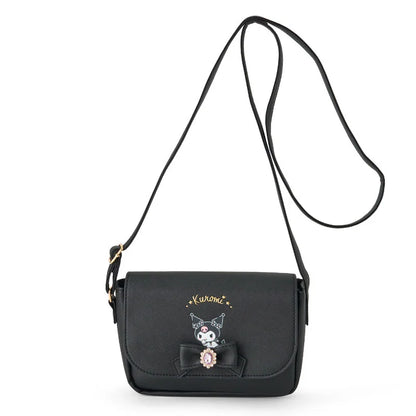 Kuromi Flap Shoulder Bag