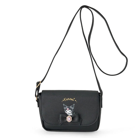 Kuromi Flap Shoulder Bag