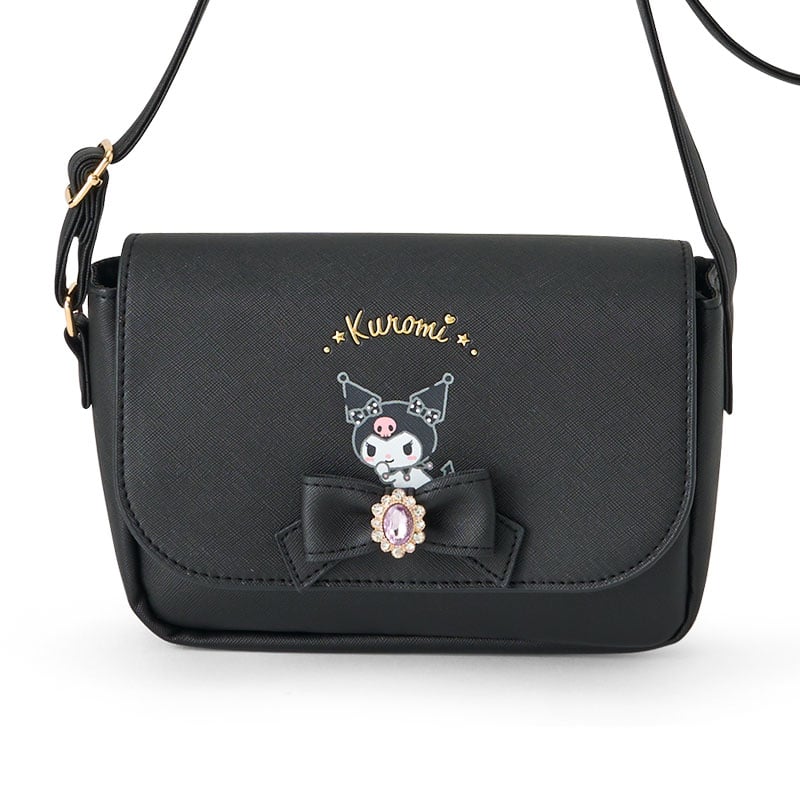 Kuromi Flap Shoulder Bag