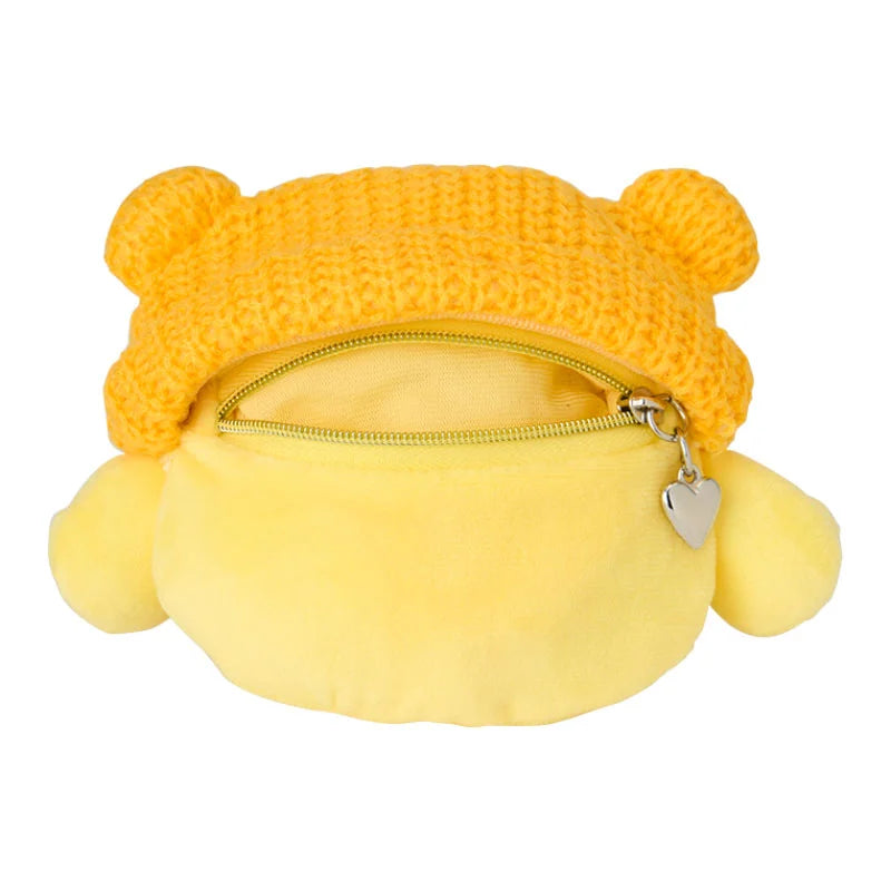 Pompompurin Cozy Cap Mascot Clip Pouch