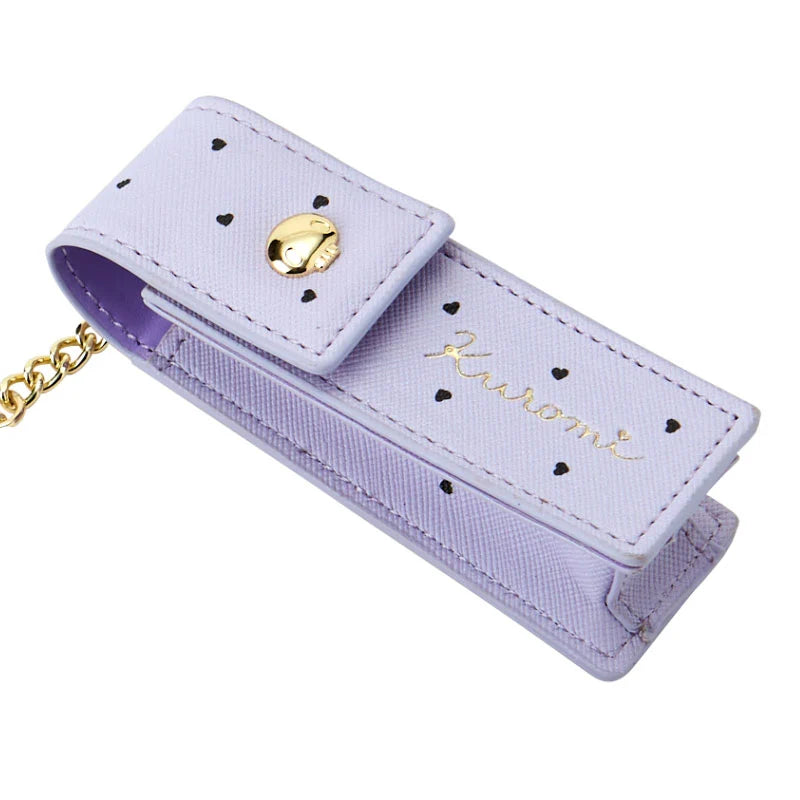 Kuromi Romi Kyun Room Lip Case Keychain