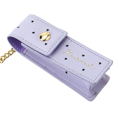 Kuromi Romi Kyun Room Lip Case Keychain