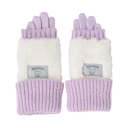 Kuromi 3Way Adult Gloves