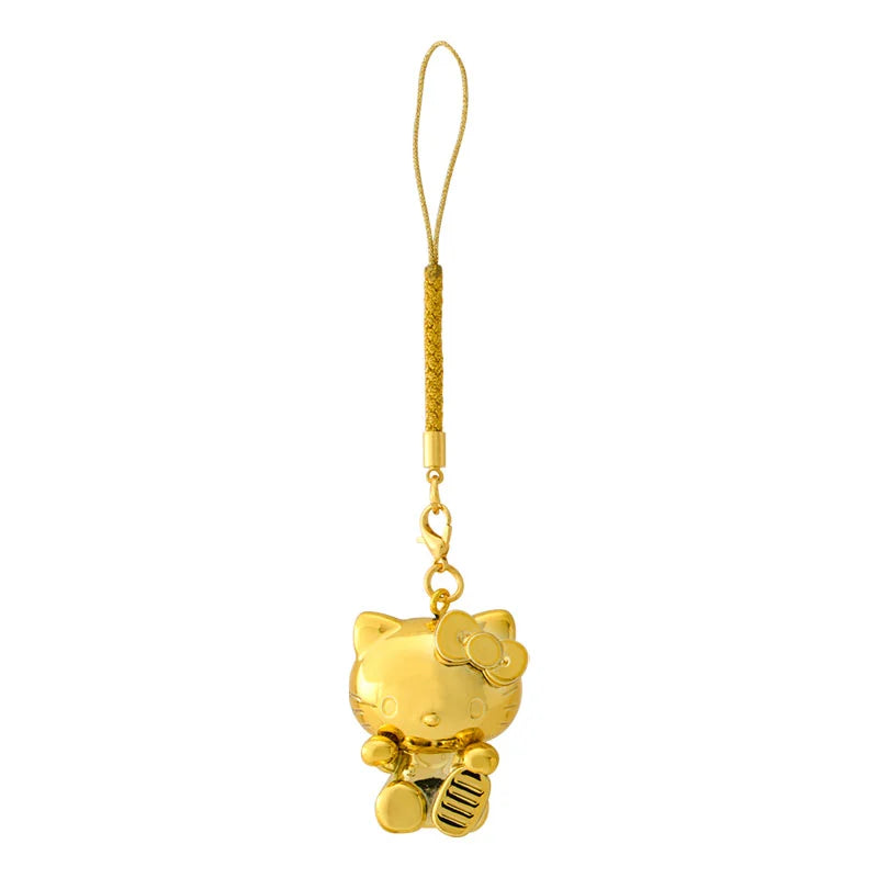 Hello Kitty Gold Mascot Charm