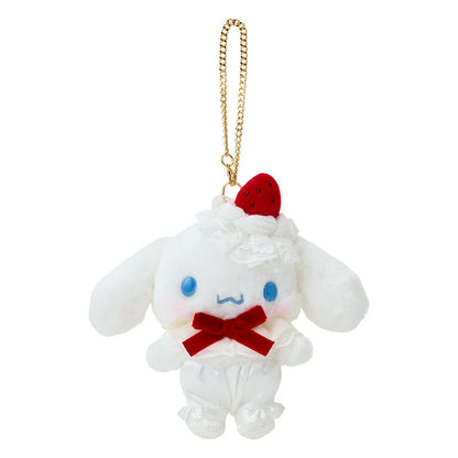 Cinnamoroll Cake Keychain with Mascot