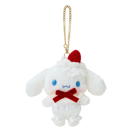 Cinnamoroll Cake Keychain with Mascot