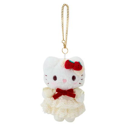 Hello Kitty Cake Keychain with Mascot
