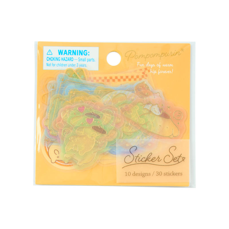 Pompompurin 30-pc Mini Sticker Set