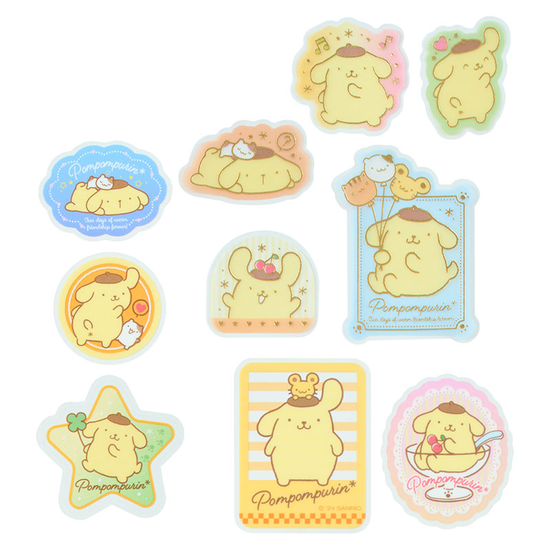 Pompompurin 30-pc Mini Sticker Set