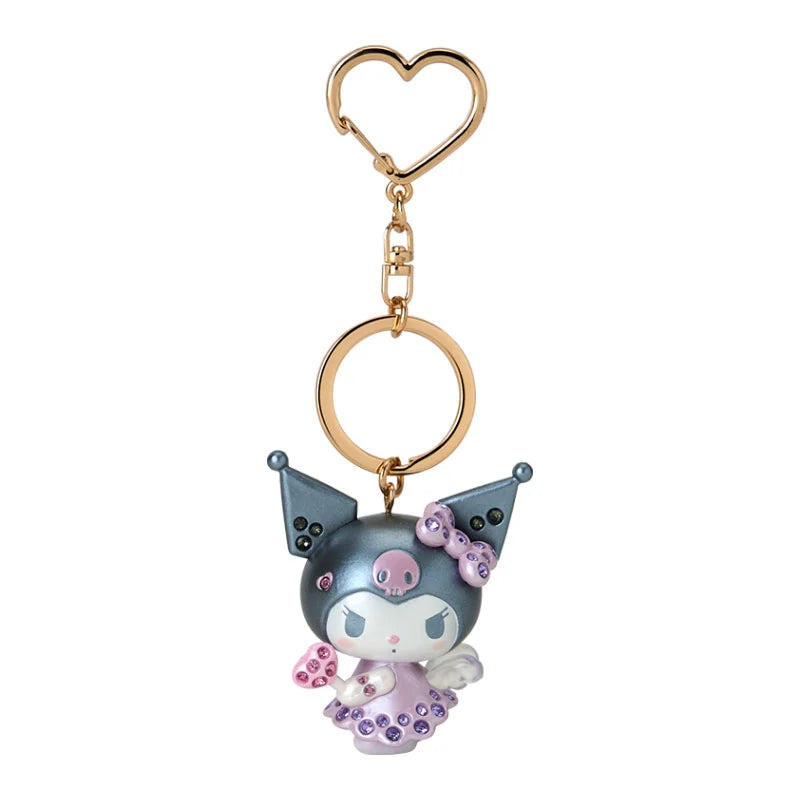 Kuromi Angel Keyring