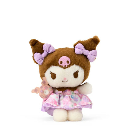 Kuromi Pastel Keychain with Mascot