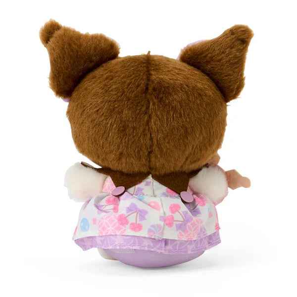 Kuromi Pastel Keychain with Mascot