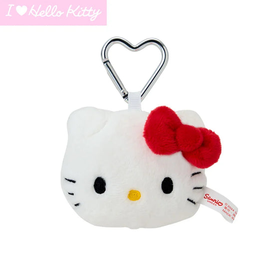 I Love Hello Kitty Red Mascot Plush Keychain