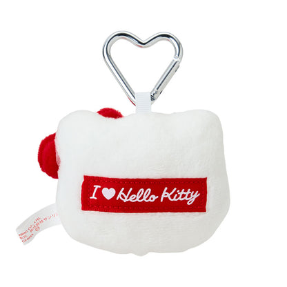 I Love Hello Kitty Red Mascot Plush Keychain