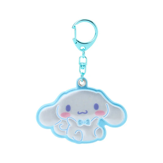 Cinnamoroll Name Holder Keyring