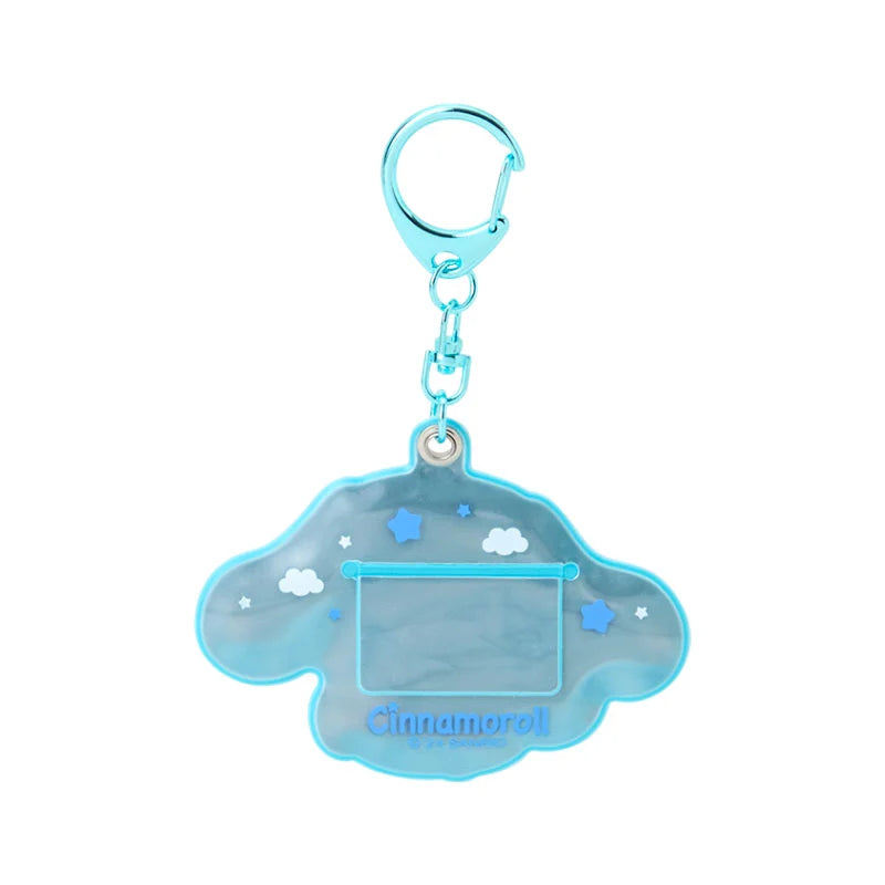 Cinnamoroll Name Holder Keyring